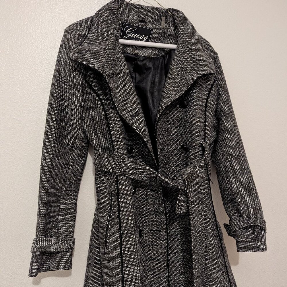 Guess Belted Trench Jacket/Coat - M - NWOT